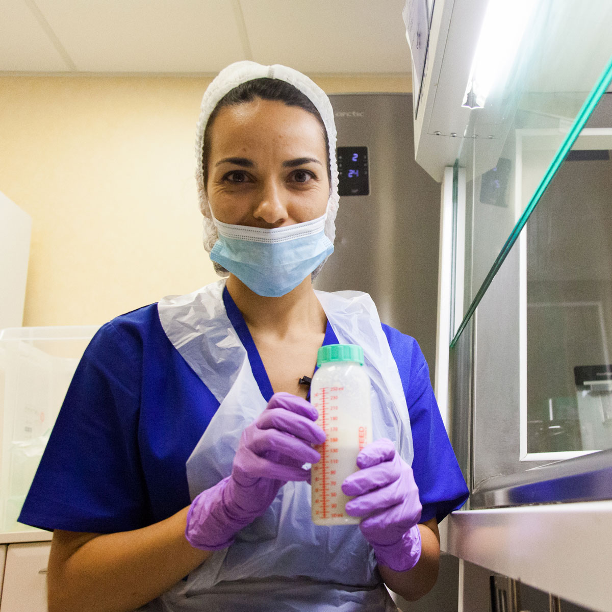Eugenia Dobrescu Banca de lapte matern Marie Curie